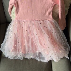 Pink Starry Tulle Dress